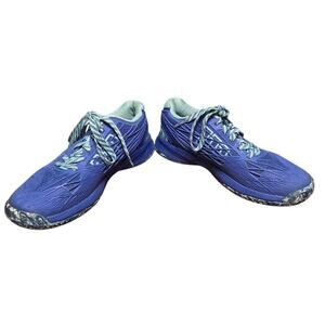 Wilson Womens 8 US Tennis & Racquet Sport Shoes Pickleball Running Blue Marbled